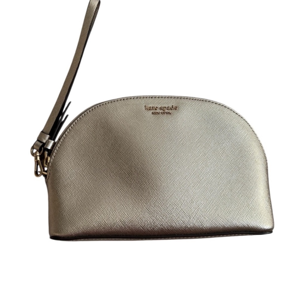 NEW Kate Spade Metallic Gold Wristlet